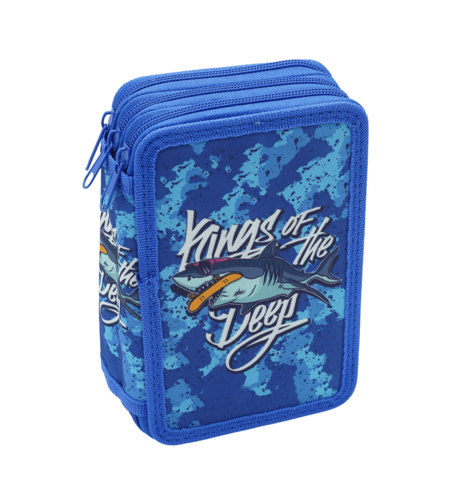 Несесер 3 ципа Лукс, Акула