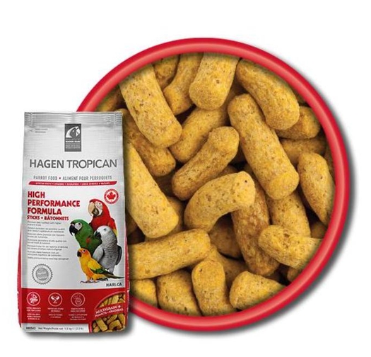 HARI HAGEN Tropican High Performance Стикове за Папагали – 1.5 кг