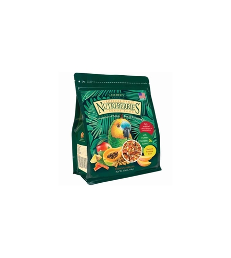 Lafeber Nutri-Berries Tropical Fruit - Плодови Гранули за Големи Папагали 1.36кг