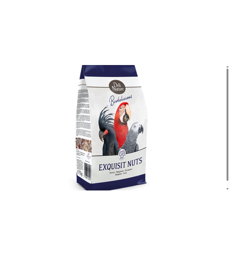 Deli Nature Birdelicious Exquisit Nuts - Микс ядки, семена и плодове за папагали 750 г
