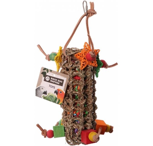 Играчка за Папагали Back Zoo Nature – Плетена Пиняѝа, 29 см