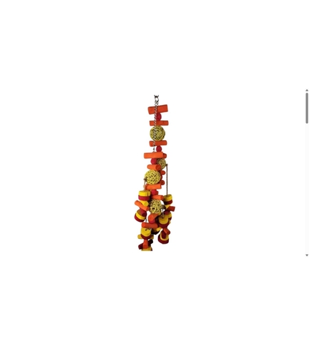 Играчка за папагали Luxury Parrot Toys- Ръчна изработка