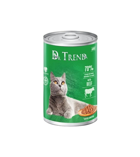 DR. TREND Консерва за котки с говеждо месо.