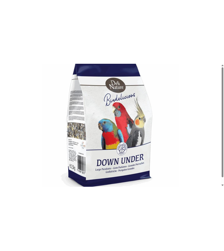 Deli Nature Birdelicious Down Under - Храна за Корела, Розела и др. 800 г