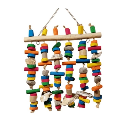 Играчка за папагали Luxury Parrot Toys 0019 – Ръчна изработка