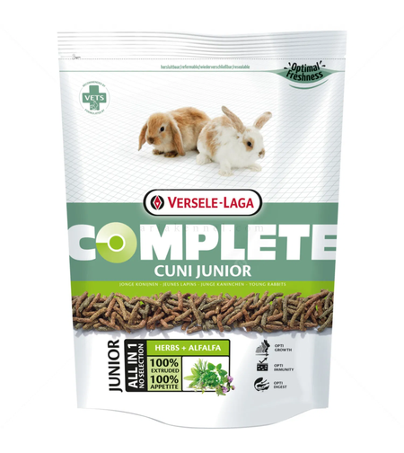 VERSELE LAGA Complete Cuni Junior - храна за подрастващи зайчета до 8 месеца