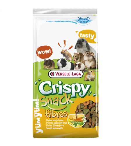 VERSELE LAGA Crispy Snack Fibres - допълваща гранулирана храна за гризачи