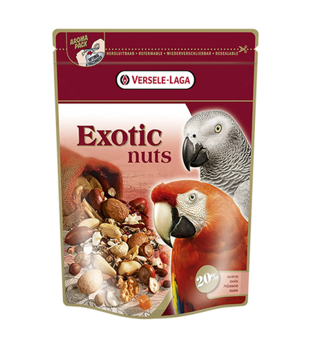 VERSELE LAGA Exotic Nut - храна за големи папагали със цели ядки