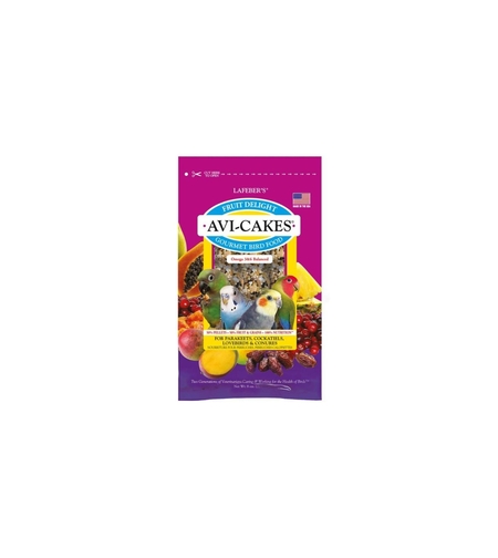 Lafeber AviCakes Fruit Delight - Плодова Наслада за Корела и Пирура 227гр