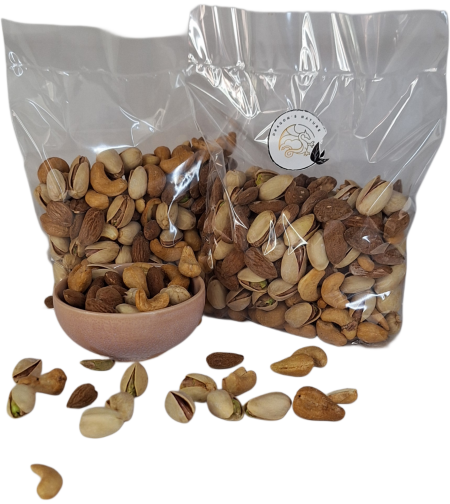 Печен микс - Бадем, Кашу, Шамфъстък (със сол)