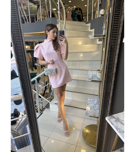 Рокля Кларинс розова