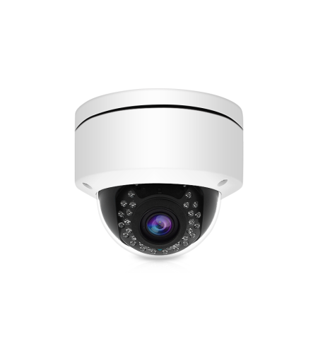 5.0 Мегапикселова куполна IP камера с вградено IR осветление с обхват до 40 м