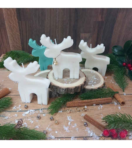 Ароматна свещ Коледно еленче - вариант 2