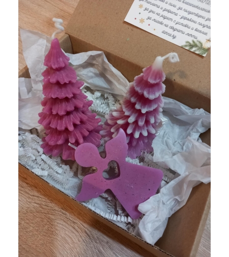 Коледна кутия :Purple Christmas  1 