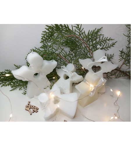 Коледна свещ ангелче малко