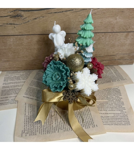 Коледна аранжировка вариант 8