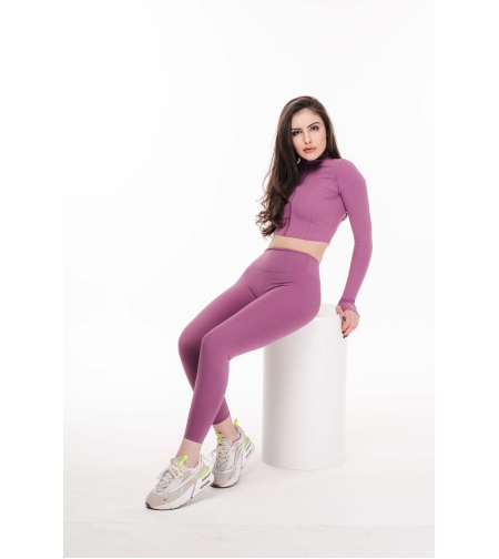 Сет за фитнес от три части Purple