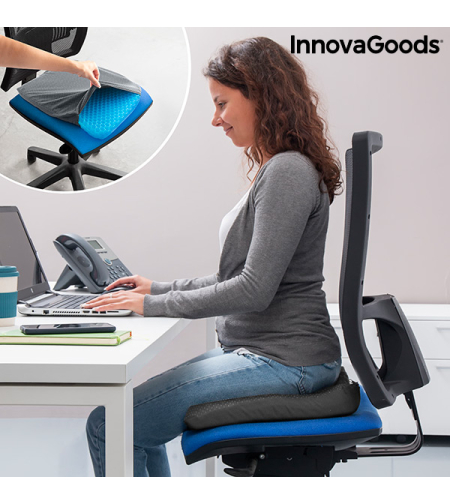 Силиконова Гел Възглавница Пчелна Пита Hexafresh InnovaGoods