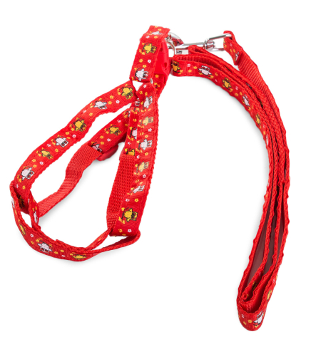 Каишка с колан за куче котка заек R1.5