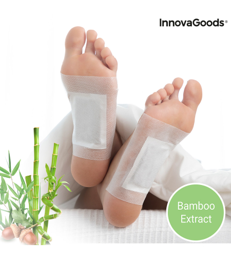 Детоксикиращи Лепенки за Крака Bamboo InnovaGoods 10 броя
