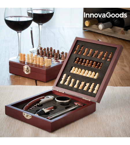 Аксесоари за Вино и Шах InnovaGoods (37 Части)