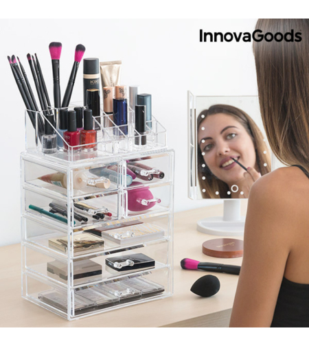 Акрилен Органайзер за Грим InnovaGoods