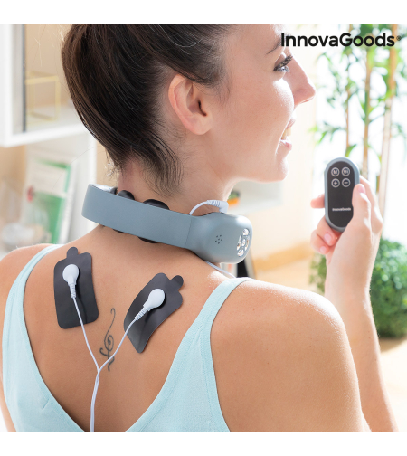 Акумулаторен Масажор за Врат с Дистанционно Nekival InnovaGoods