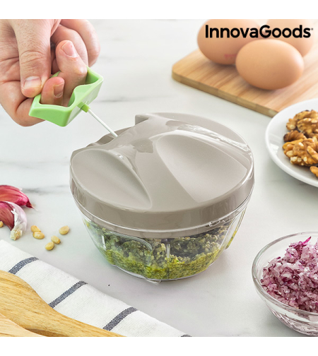 Мини ръчна мелачка с връв Spinop InnovaGoods