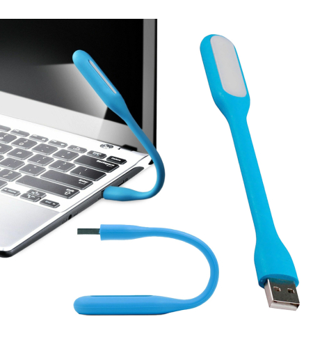 Usb силиконова лампа за pc 6 led лаптоп силна