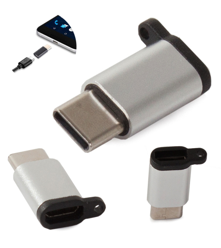 Преходник micro USB към USB адаптер тип C 3.1