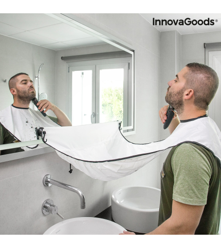 Лигавник за Подстригване на Брада с Вендузи Bibdy InnovaGoods