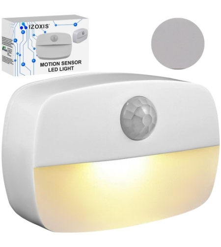 Изоксис 24240 LED нощна лампа със сензор за движение