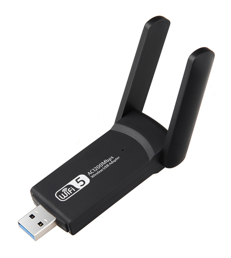 Wi-Fi мрежова карта wifi usb адаптер 1200mbps двоен