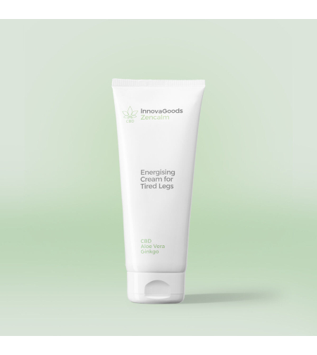 Енергизиращ крем за уморени крака CBD Zencalm InnovaGoods 200 ml