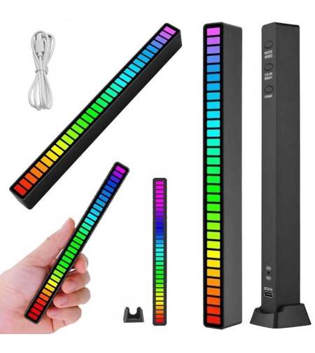 RGB LED ЛАМПА AKU ЧЕРНА(160)