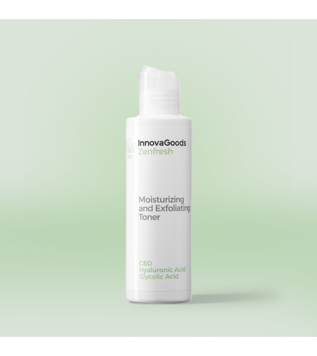 Овлажняващ и Ексфолиращ Тоник за Лице CBD Zenfresh InnovaGoods 150 ml