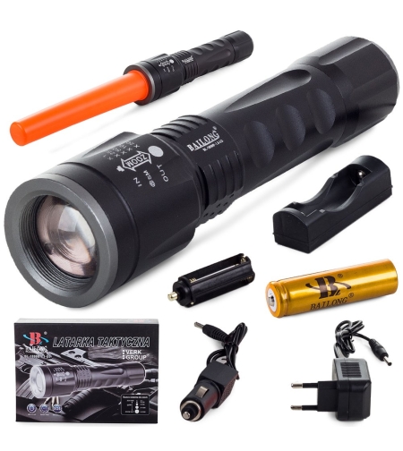 Bailong тактически led фенер cree zoom xm-l t6