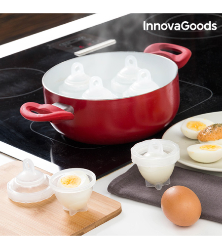 Комплект за Приготвяне на Яйца InnovaGoods (Опаковка от 7)