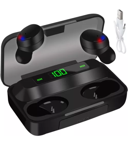 Безжични слушалки с power bank 23533