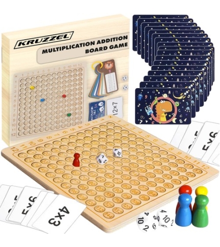 Таблица за умножение - настолна игра Kruzzel 24639