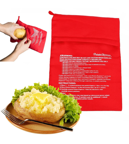 Печене на картофи с ръкавни джобове Potatoexpres