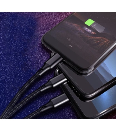 Кабел USB 3w1 Izoxis 22194