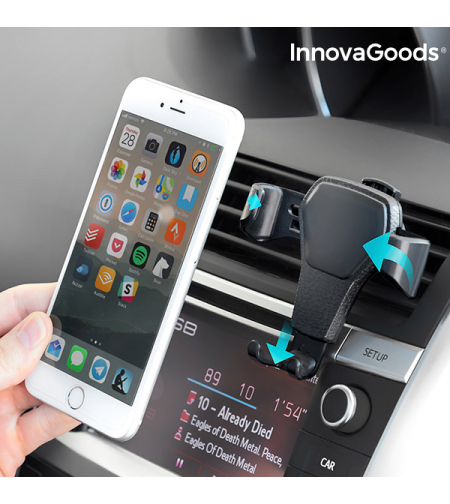 Гравитационна Поставка за Мобилни Телефони за Кола InnovaGoods