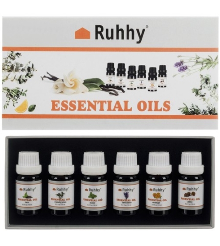 Етерично масло - комплект от 6 бр. 10 ml Ruhhy 21939