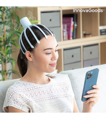 Акумулаторен Масажор за Глава Helax InnovaGoods