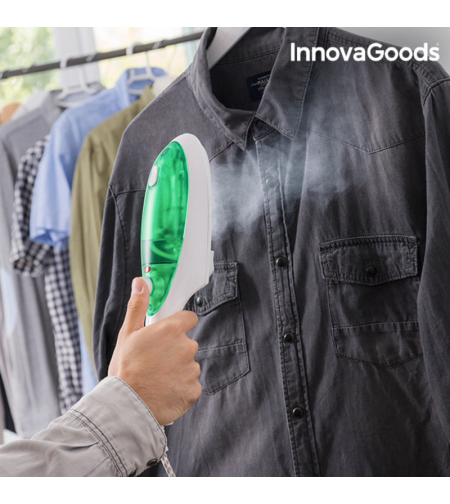 Вертикална Парна Ютия InnovaGoods 1000W Бяло и Зелено