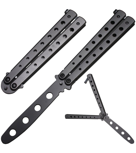 Butterfly knife training тъпа пеперуда