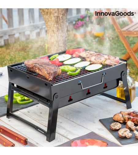 Преносимо Сгъваемо Барбекю за Въглища BearBQ InnovaGoods