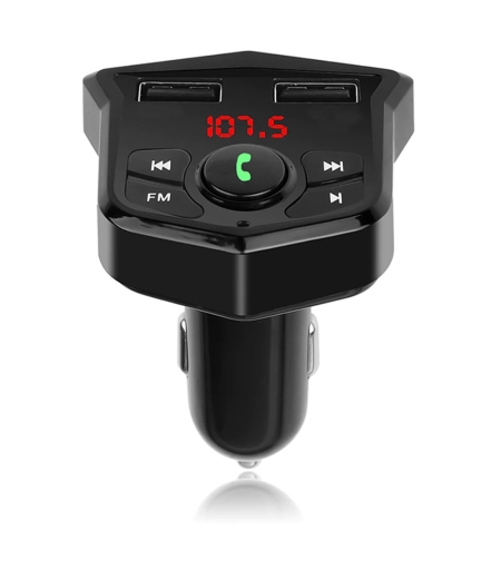 FM трансмитер sd mp3 bluetooth зарядно 2xusb lcd
