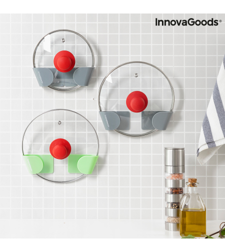 Комплект от 3 Залепващи Скоби за Кухненски Капаци Smarack InnovaGoods